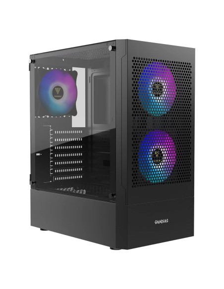 Caja de Computadora GAMDIAS TALOS E3 MESH ATX con Vidrio Templado