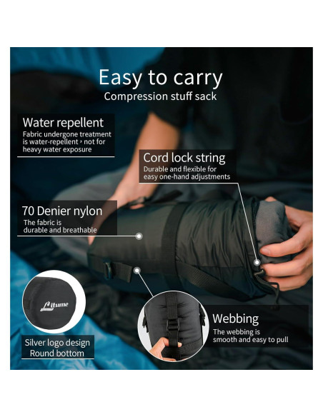 Forro de Saco de Dormir Litume E629 Franela 215x81cm