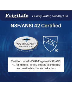 Filtro de Agua FrigiLife YW003-H 2 Unidades NSF/ANSI 42 2
