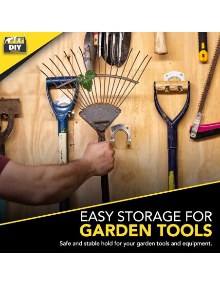 10 Ganchos de Pared Qatao para Almacenamiento de Herramientas