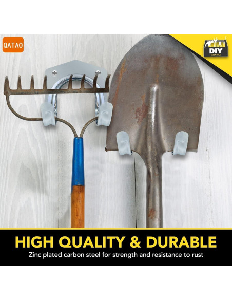 10 Ganchos de Pared Qatao para Almacenamiento de Herramientas
