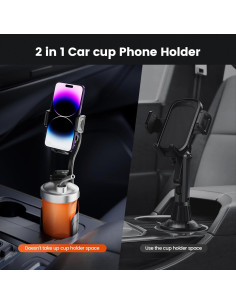 Soporte para Teléfono en Portavasos TOOCKI Universal 360 2