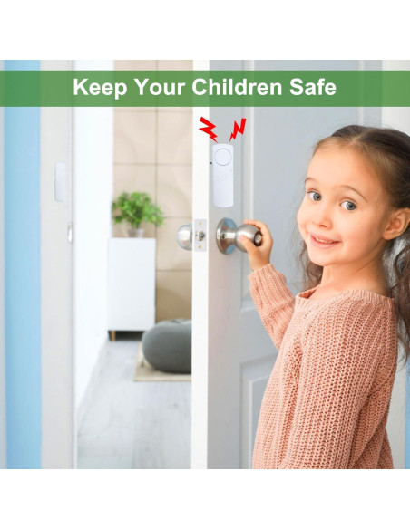 Alarma de Puerta y Ventana FinesHouse 90dB - 10 Paquete