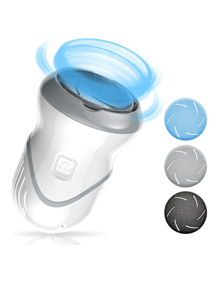 Removedor de Callos Eléctrico HQISTAR con Aspiración y 3 Cabezas Removedor de Callos Eléctrico HQISTAR con Aspiración y 3 Cabezas