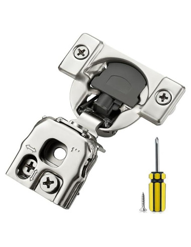 Bisagras de Gabinete de Cocina Ravinte 2 Pack 1" Cierre Suave