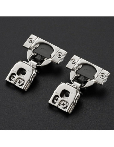 Bisagras de Gabinete de Cocina Ravinte 2 Pack 1" Cierre Suave