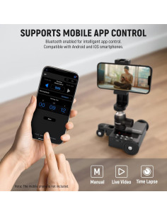 Dolly de Cámara Motorizado Neewer DL200 con Control App 2