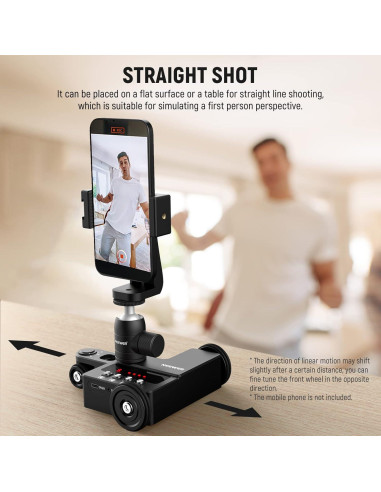 Dolly de Cámara Motorizado Neewer DL200 con Control App