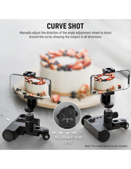 Dolly de Cámara Motorizado Neewer DL200 con Control App Dolly de Cámara Motorizado Neewer DL200 con Control App