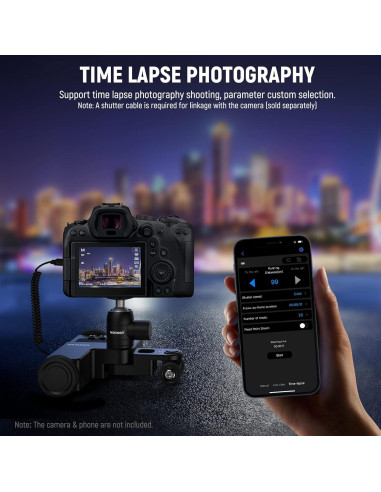 Dolly de Cámara Motorizado Neewer DL200 con Control App