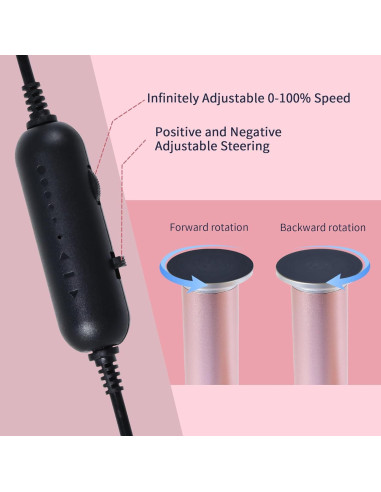 Removedor de Callos Eléctrico APRELM GK-702 Rosa 4.8"