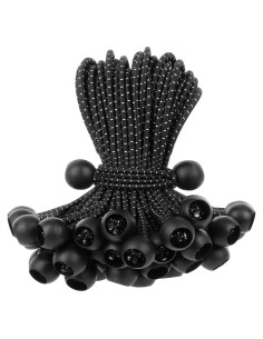 Cuerdas Bungee Kinzomor 50 PCS 10 cm Alta Resistencia