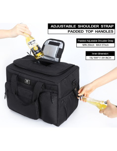 Bolsa Térmica Suave MIER 30L Impermeable para Camping y Picnic 2