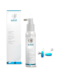 Spray Limpiador Audinell 100ml + Cepillo Sin Alcohol