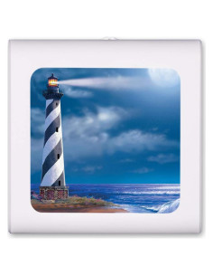 Luz Nocturna LED Art Plates Faro de Cape Hatteras 0.5W