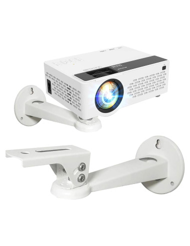 Soporte de Pared para Mini Proyector 2-Be-Best Blanco 20cm
