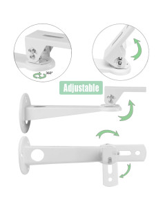 Soporte de Pared para Mini Proyector 2-Be-Best Blanco 20cm 2