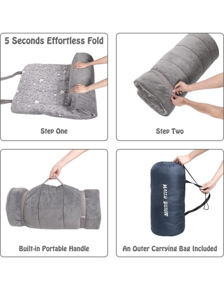 Saco de dormir para niños hallo bunny KSB-002 gris 160x74cm