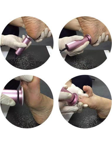 Removedor de Callos Eléctrico Ravifun con 60 Discos de Lija