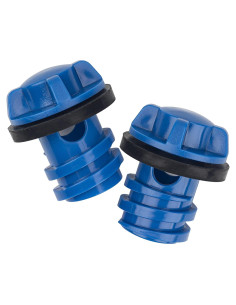 Tapón de Drenaje Omoojee para Cooler - Paquete de 2 Azul