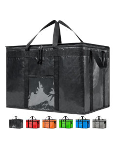 Bolsa Térmica Aislada NZ Home PRO 3XL Negra para Comida