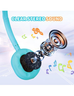 Auriculares para Niños ZHENWAY 5 Paquete Conector 3.5mm 2