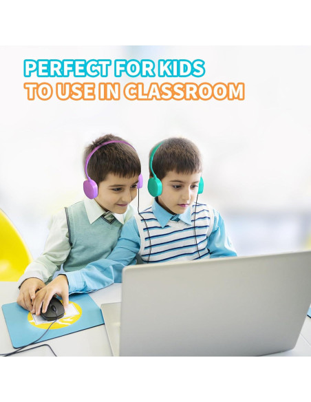 Auriculares para Niños ZHENWAY 5 Paquete Conector 3.5mm