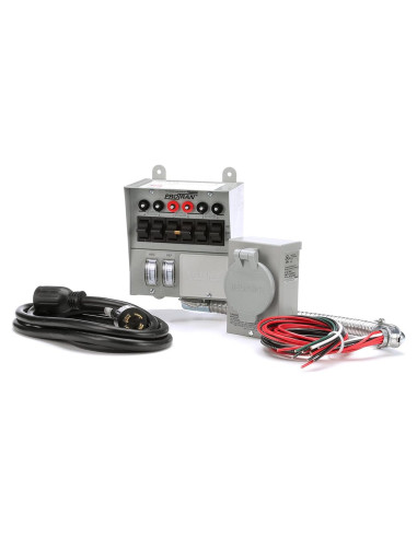 Kit Interruptor de Transferencia 30A 6 Circuitos Reliance 31406CWK