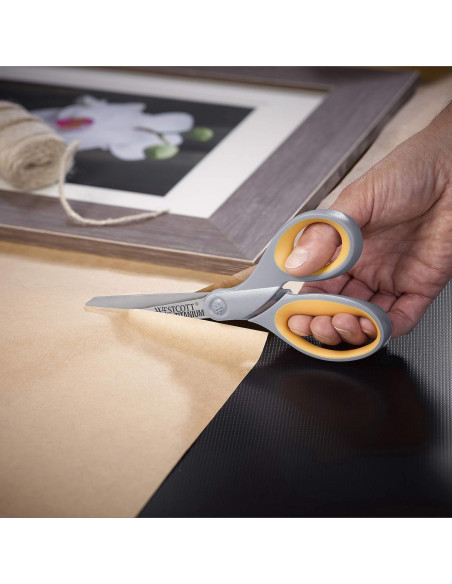 Tijeras de Titanio Bonded Westcott 20 cm, Paquete de 4