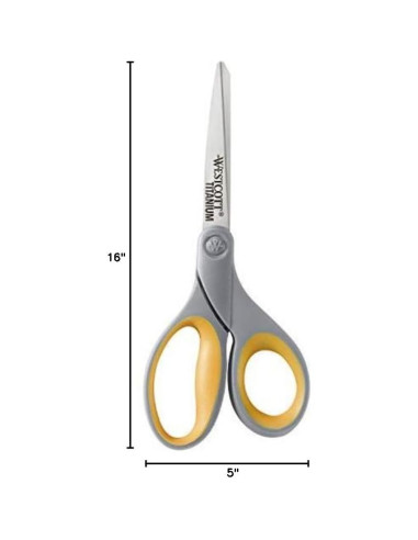 Tijeras de Titanio Bonded Westcott 20 cm, Paquete de 4