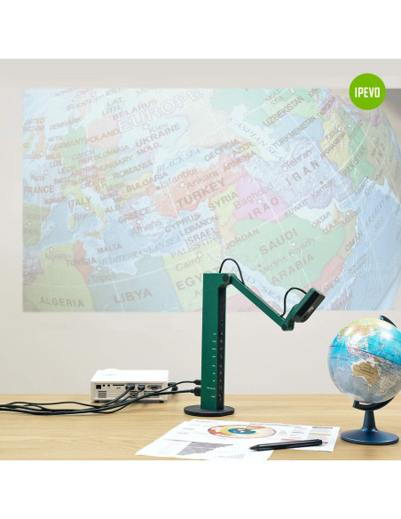 IPEVO VZ-R Cámara Documental 8MP HDMI/USB para Proyección