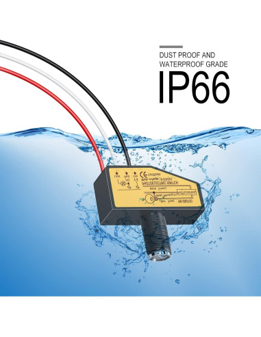 Interruptor Fotoeléctrico DC 12V 24V 36V 48V Landhoow - 2 Piezas