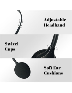 10 Auriculares para Niños ZHENWAY Modelo 006 con Jack 3.5mm 2