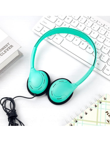 Paquete de 10 Auriculares para Niños TJZXGUI Multicolor