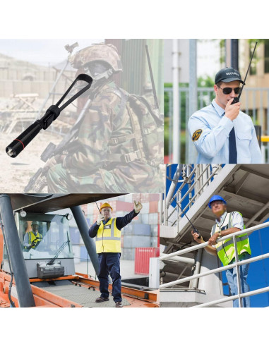 Antena Plegable HYS SMA Femenina 39.62 cm 2m/70cm 20W