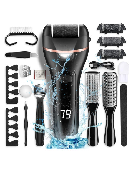 Removedor de Callos Eléctrico OTA 21 en 1 con Luz LED Removedor de Callos Eléctrico OTA 21 en 1 con Luz LED