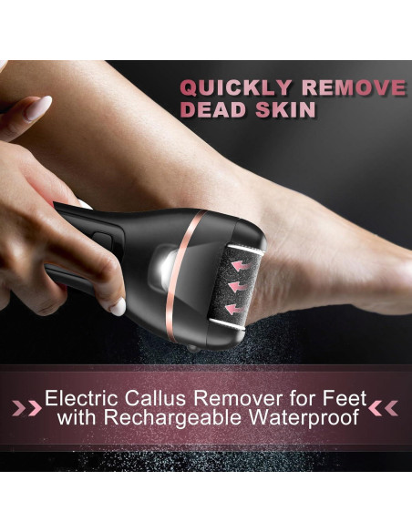 Removedor de Callos Eléctrico OTA 21 en 1 con Luz LED Removedor de Callos Eléctrico OTA 21 en 1 con Luz LED