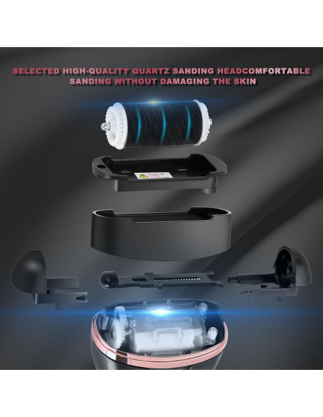 Removedor de Callos Eléctrico OTA 21 en 1 con Luz LED Removedor de Callos Eléctrico OTA 21 en 1 con Luz LED