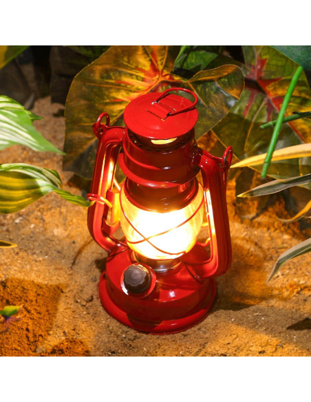 Lámpara de Tormenta LED Vintage Hortsun 20.32 cm - 2 Pzs