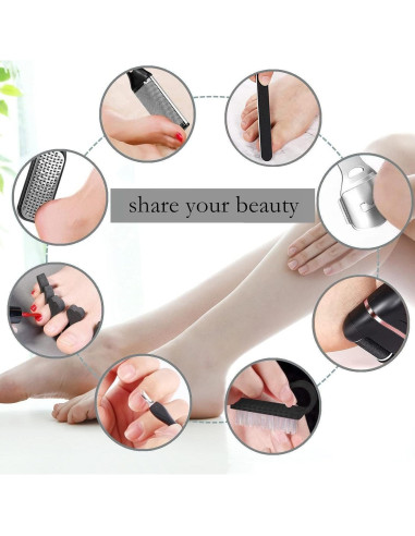 Removedor de Callos Eléctrico OTA 21 en 1 con Luz LED