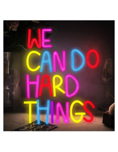 Letrero de Neón Multicolor Yao Yun 34x27 cm con Luz LED