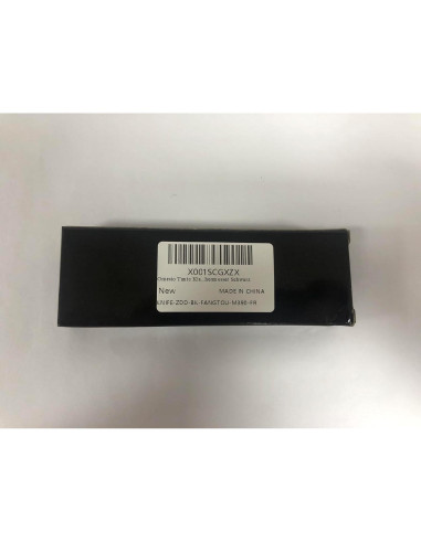 Cuchillo Plegable Omesio Slim EDC Negro con Clip y Funda