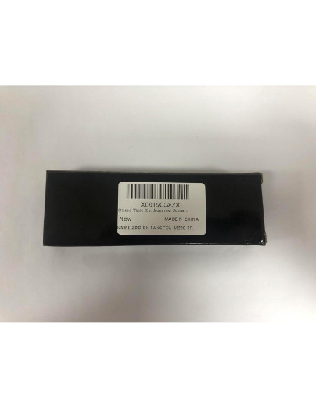 Cuchillo Plegable Omesio Slim EDC Negro con Clip y Funda