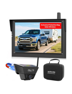 Cámara de Respaldo Inalámbrica Solar AUTO-VOX 5" 1080P