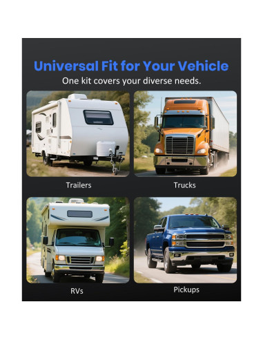 Cámara de Respaldo Inalámbrica Solar AUTO-VOX 5" 1080P