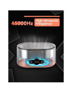 Limpiador ultrasónico RAOTOLY 600ML 45KHz 5 modos limpieza 2