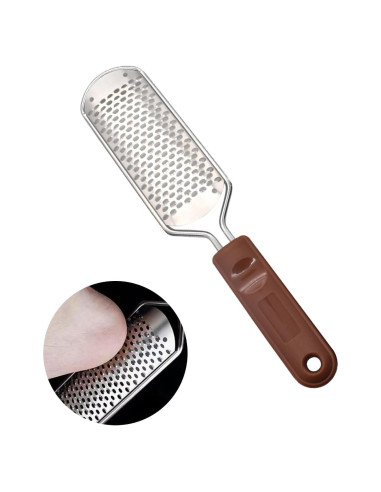 Raspador de Pies de Acero Inoxidable CESHRR 28.5x6 cm