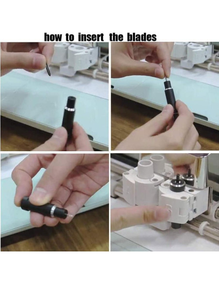 10 Cuchillas de Corte Profundo AUNKZL para Explore y Maker