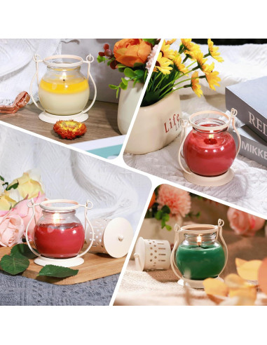 Conjunto de 3 Velas Aromáticas Funxim - Cedro, Canela, Vainilla