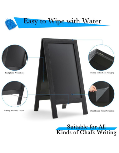 Tablero de Sandwich DAHAPYBOO 50.8x101.6 cm Madera Negra